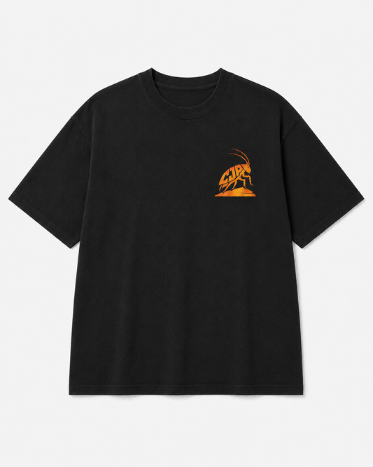 CJP Fear of the Cockroaches T-Shirt — Cockroach Janta Party Black Tee