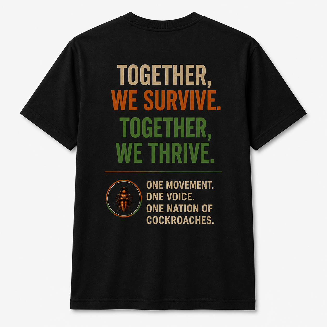 நான் ஒரு கரப்பான் பூச்சி Oversized T-Shirt — டிராப் 01
