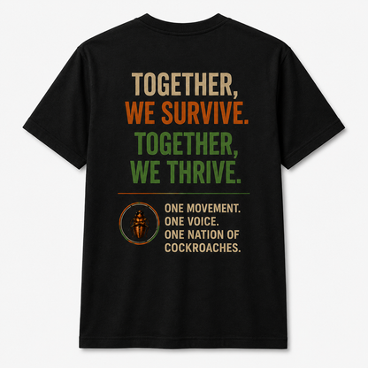 நான் ஒரு கரப்பான் பூச்சி Oversized T-Shirt — டிராப் 01