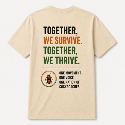 நான் ஒரு கரப்பான் பூச்சி Oversized T-Shirt — டிராப் 01